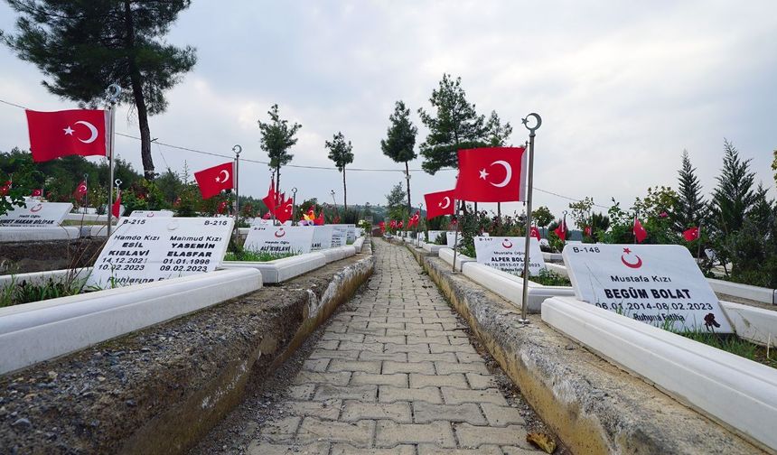 Büyükşehir’den Kapıçam Şehir Mezarlığı’nda Bakım