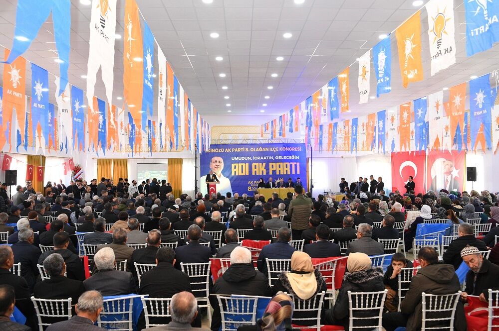 AK Parti Ekinözü 8. Olağan Kongresi Yapıldı